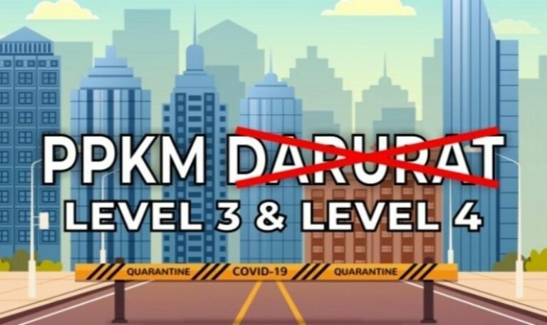 Diperpanjang Lagi Sampai 2 Agustus, Ini Sederet Aturan Baru PPKM Level 3 dan 4