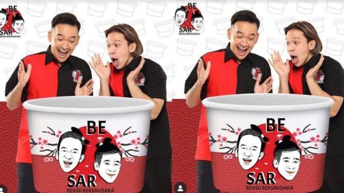 Ruben Onsu dan Jordi Buka Bisnis Kuliner Baru Meski di Tengah PPKM Darurat