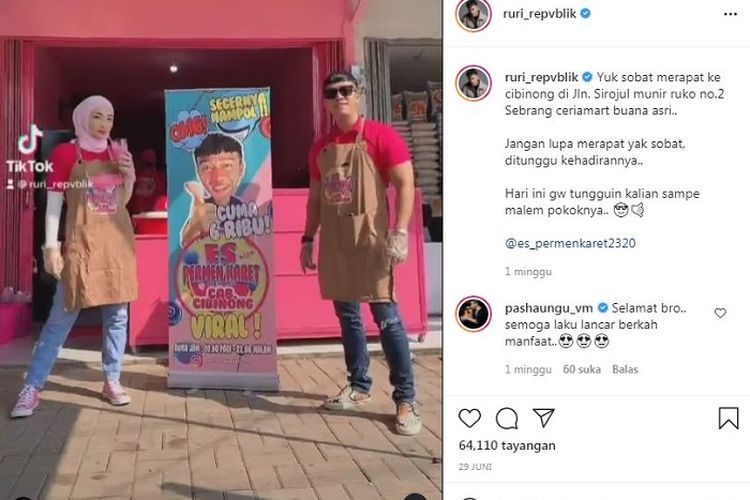 Ini Misi Ruri Repvblik Buka Gerai Franchise Minuman Merek Sendiri