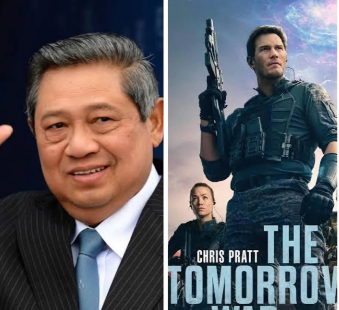 Warganet Heboh, Ada SBY di Film ‘The Tomorrow War’