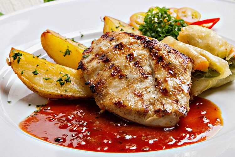Resep Steak Ayam Barbeque Ala Restoran