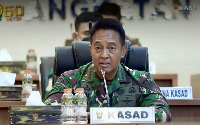 KSAD Andika Bongkar Kasus Korupsi Uang Pendidikan TNI AD