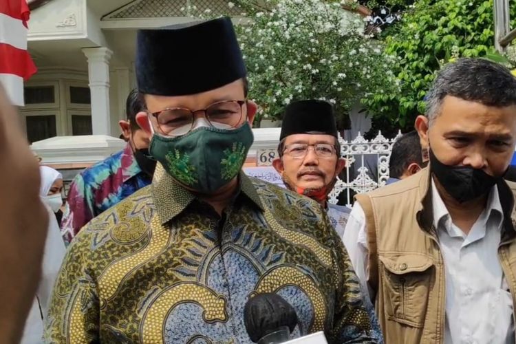 Anies: Pemprov yang Salah Kalau DKI Sampai Banjir Akibat Curah Hujan di Bawah 100 Milimeter