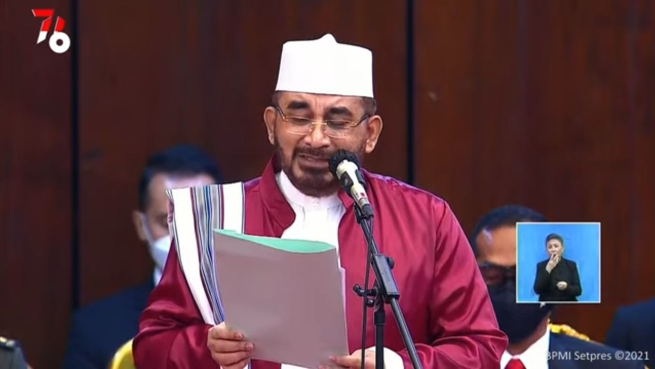 Doa Ulama MUI di Sidang Tahunan MPR Diulang 3 Kali: Ya Allah, Perbaiki Pemimpin Kami