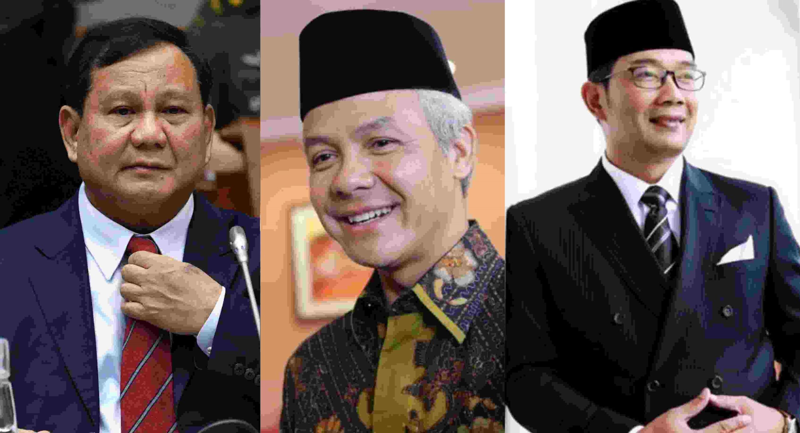 Survei New Indonesia: Ganjar Geser Prabowo dari Puncak, Ridwan Kamil Urutan ke-3