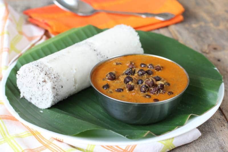 Resep Puttu Khas India, Pendamping Kari