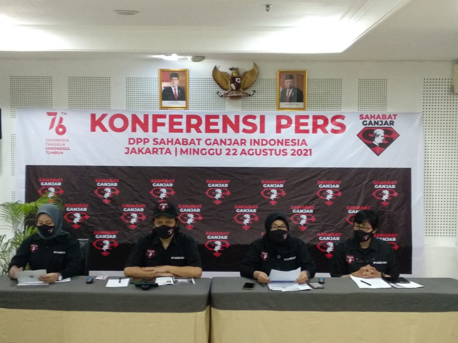 Usung Ganjar Pranowo Nyapres 2024, Sahabat Ganjar Deklarasi Serentak di 51 Kota
