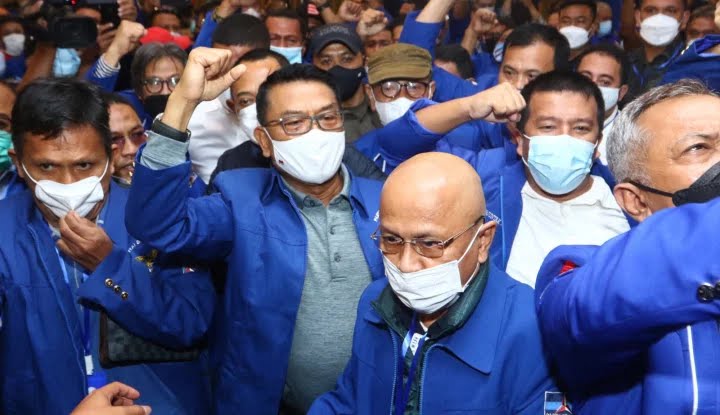 Acara Ilegalnya Dibubarkan, Demokrat Moeldoko Malah Tuding Kubu AHY Suka Pakai Cara Preman