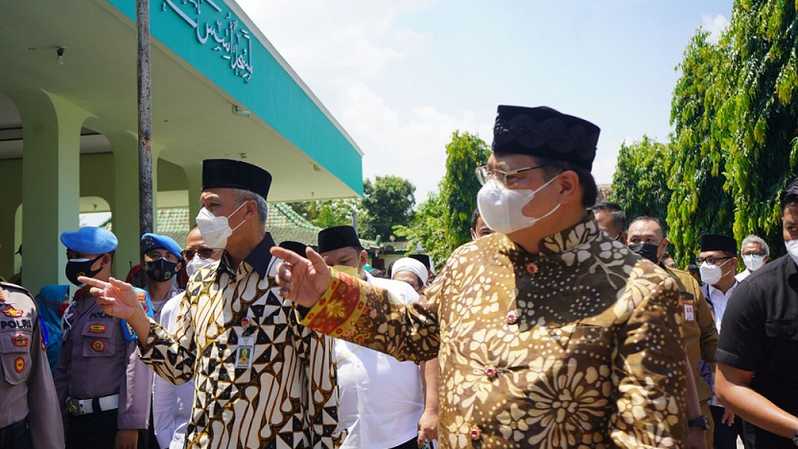 Ketemu di Makam Sakral, Ganjar-Airlangga Bakal Duet di Pilpres 2024?