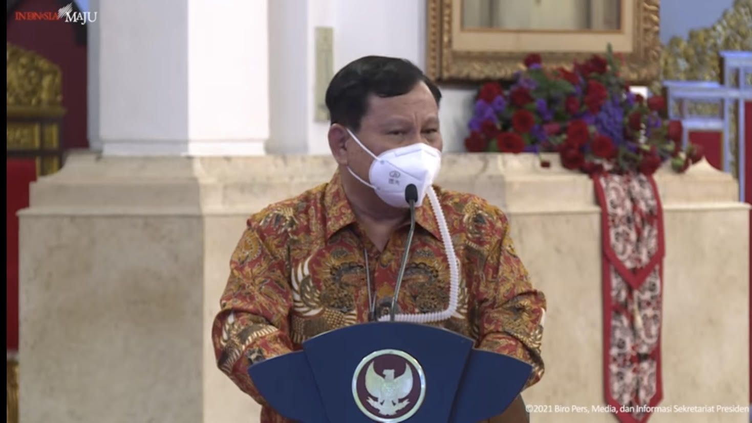 Prabowo: Keputusan Presiden Jokowi Tangani Pandemi Cocok untuk Rakyat
