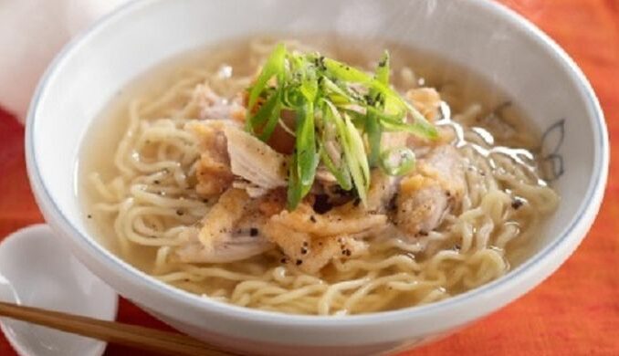 Resep Chicken Broth Soba ala KFC Jepang