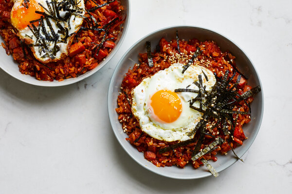 Resep Kimchi Bokkeumbab, Nasi Goreng Kimchi Khas Korea