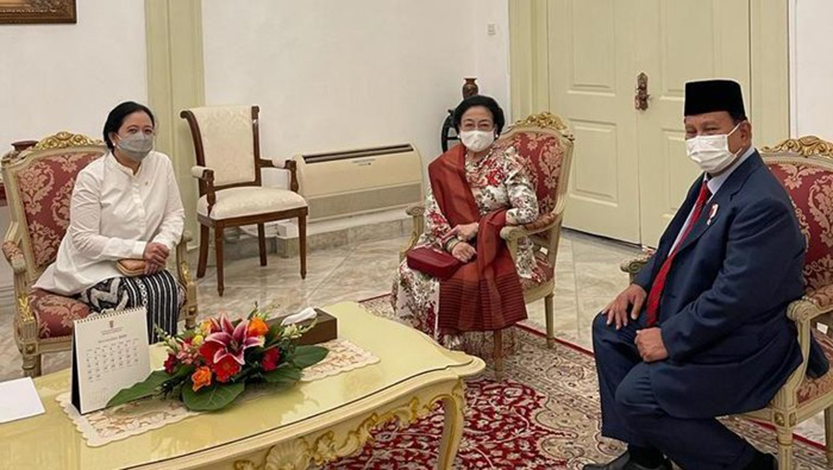Puan Pajang Foto Bareng Prabowo dan Megawati, Isu Duet Pilpres 2024 Makin Santer
