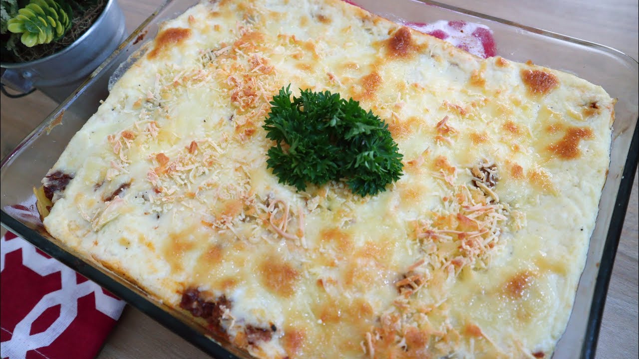 Resep Lasagna Kukus Saus Bechamel Tanpa Oven