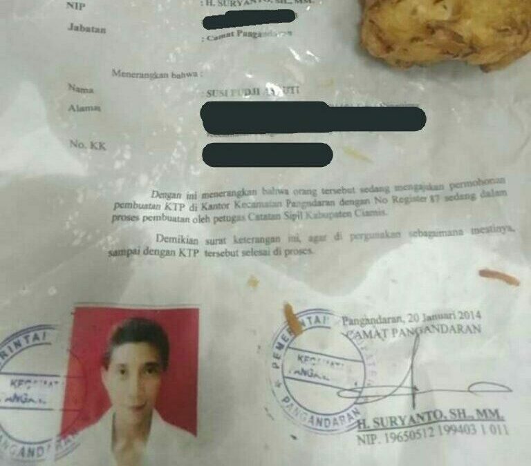 Dokumen Susi Pudjiastuti Jadi Bungkus Gorengan Viral, Begini Kata Kemendagri