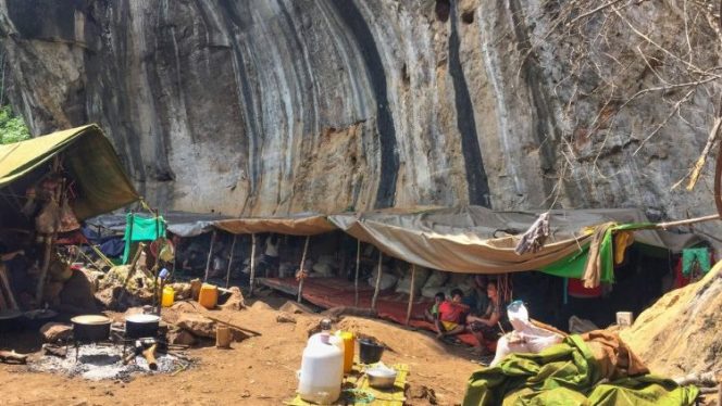 Ribuan Pengungsi Myanmar Telantar di Perbatasan Thailand
