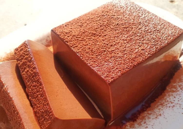 Resep Chocolate Mousse Cake ala Cafe