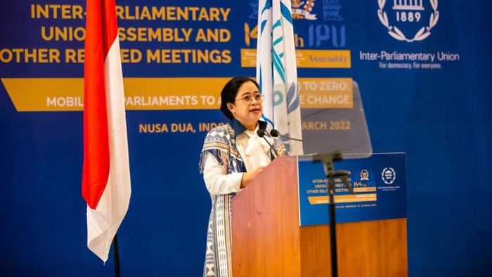Puan Ingatkan Parlemen Dunia Tak Lupakan Palestina di Tengah Invasi Rusia ke Ukraina.