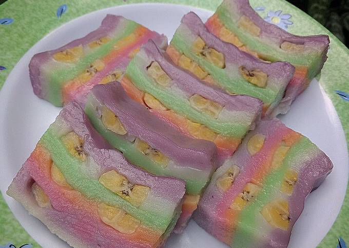 Resep Kue Nagasari Pelangi untuk Jualan