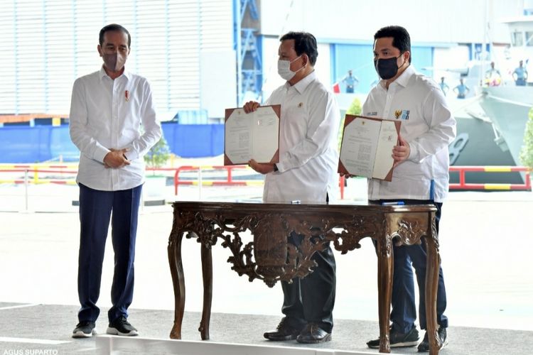 Jokowi Resmikan Holding DEFEND ID, Andre Rosiade Puji Prabowo-Erick Thohir