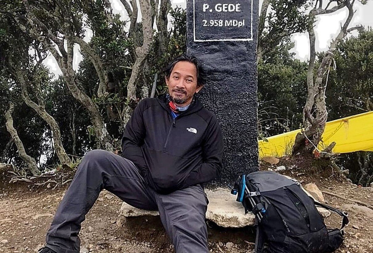 Makki Ungu Selesaikan Touring Jawa NTB dan Mendaki 7 Gunung