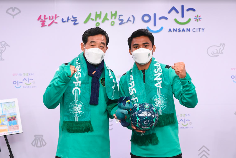 Pelatih Ansan Greeners Perhatikan Asupan Makanan Asnawi