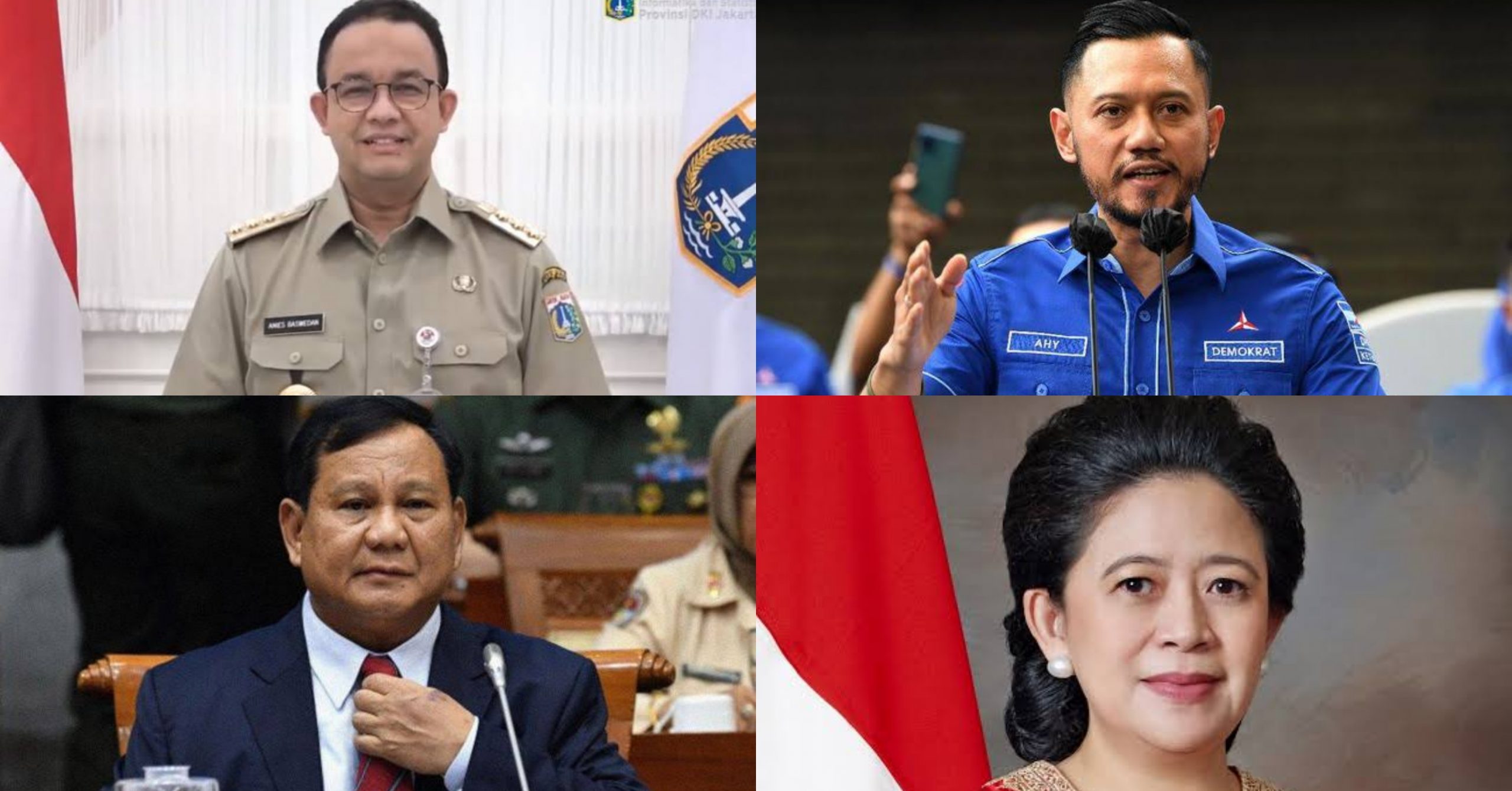 Duet Prabowo-Puan Menang Tipis dari Anies-AHY di Survei SMRC