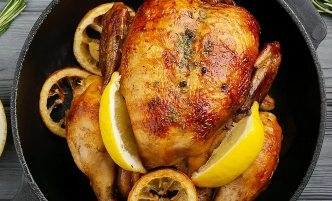 Resep Ayam Panggang Lemon, Gurih dan Segar
