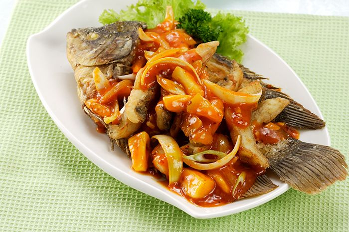Resep Gurame Saus Nanas Asam Manis untuk Buka Puasa