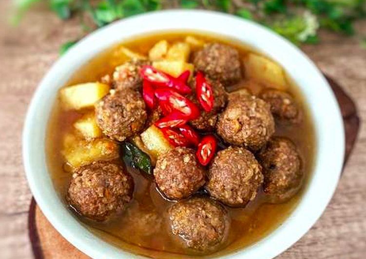 Resep Semur Bola Daging, Empuk dan Pedas