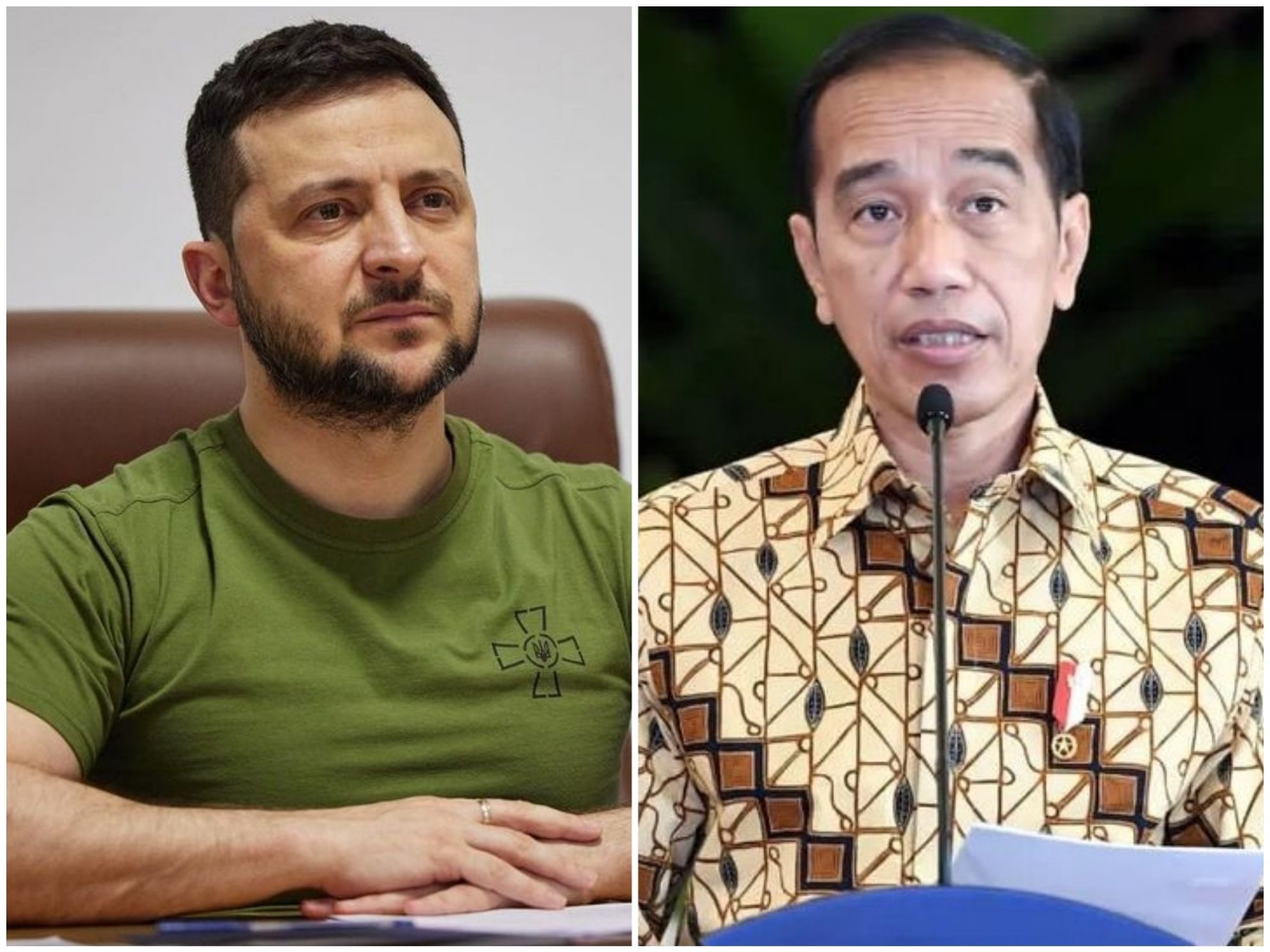 Jokowi Tegas Tolak Kirim Bantuan Senjata ke Ukraina