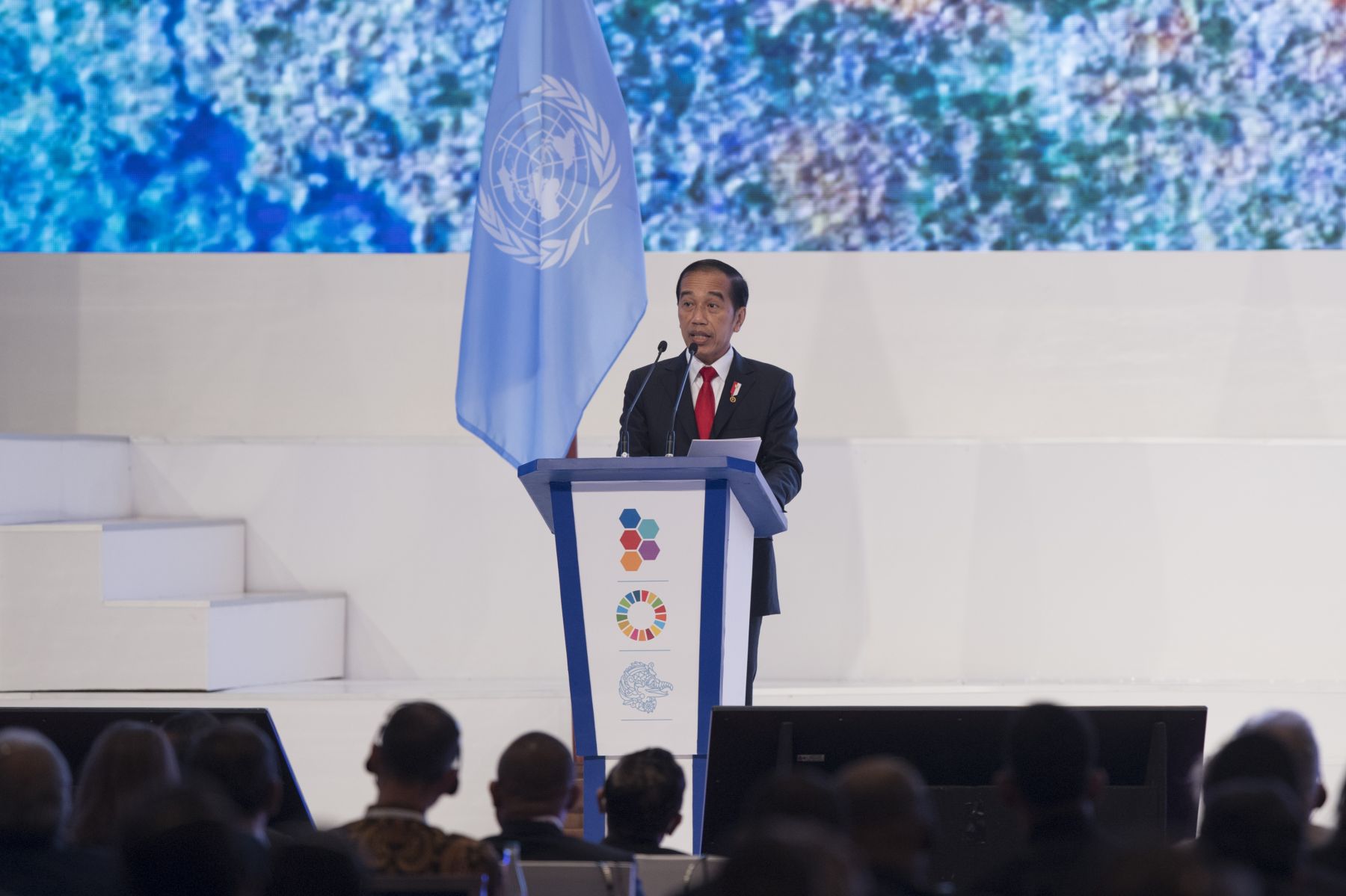 Jokowi Pamer Penanganan Covid dan Bencana di Indonesia pada Forum Dunia