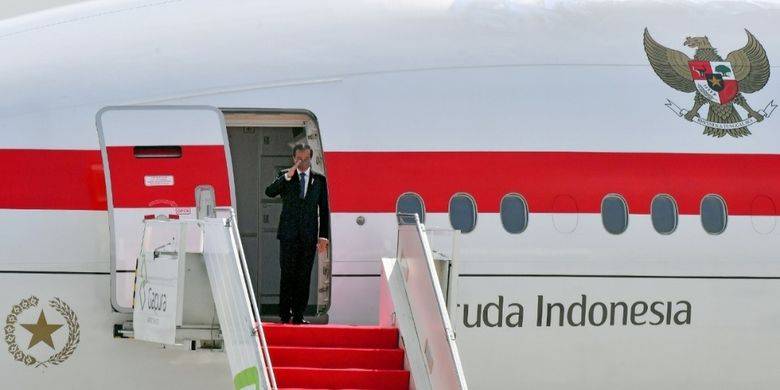 Hadir KTT di AS, Jokowi Carter Pesawat Garuda Indonesia Lagi