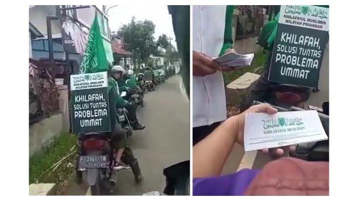 Heboh Pendukung Khilafah Konvoi dan Bagi Selebaran di Jaktim, Polisi Ambil Sikap