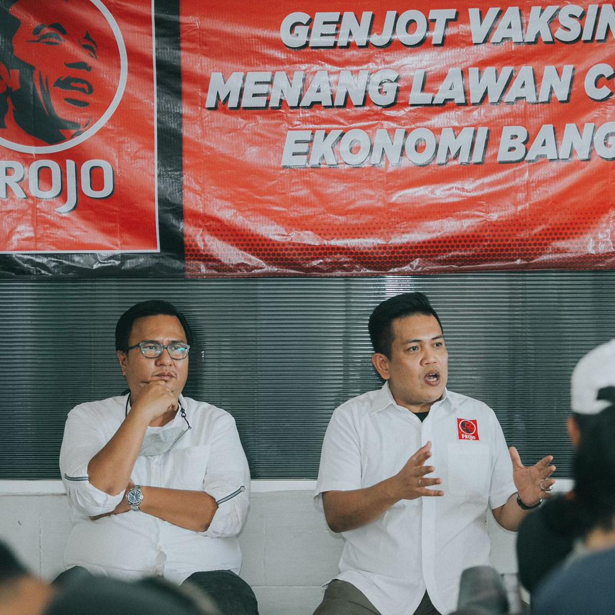 Projo Tegaskan Bukan Sayap Parpol tapi Siap Jembatani Kehendak Rakyat