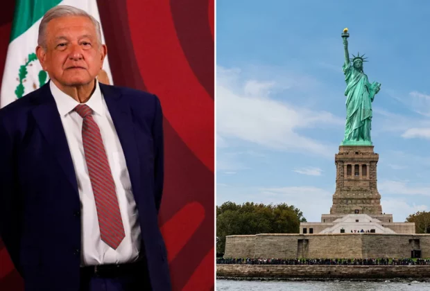 Presiden Meksiko Serukan Perobohan Patung Liberty di AS