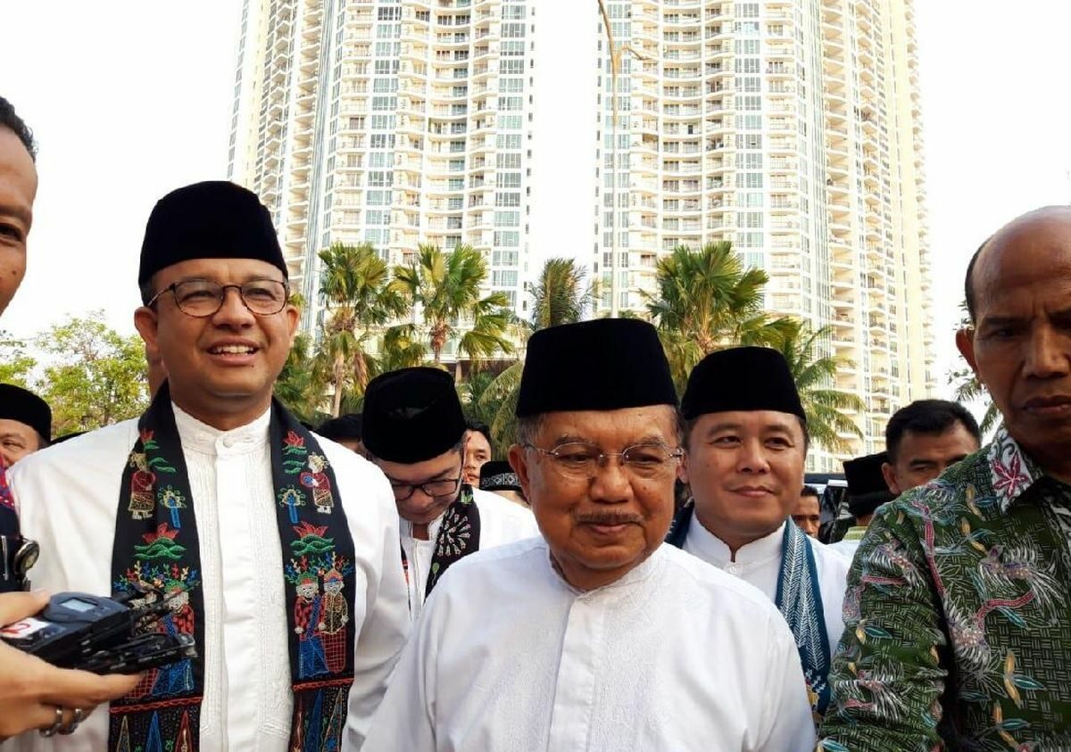 JK Akui Punya Sejarah dengan Anies