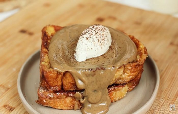 Resep French Toast with Coffee Custard untuk Sarapan