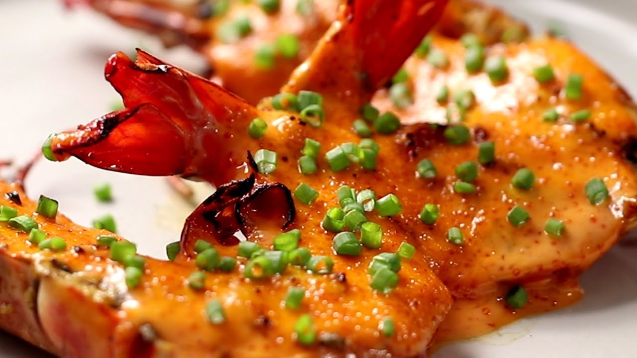 Resep Udang Galah Panggang Saus Mentai