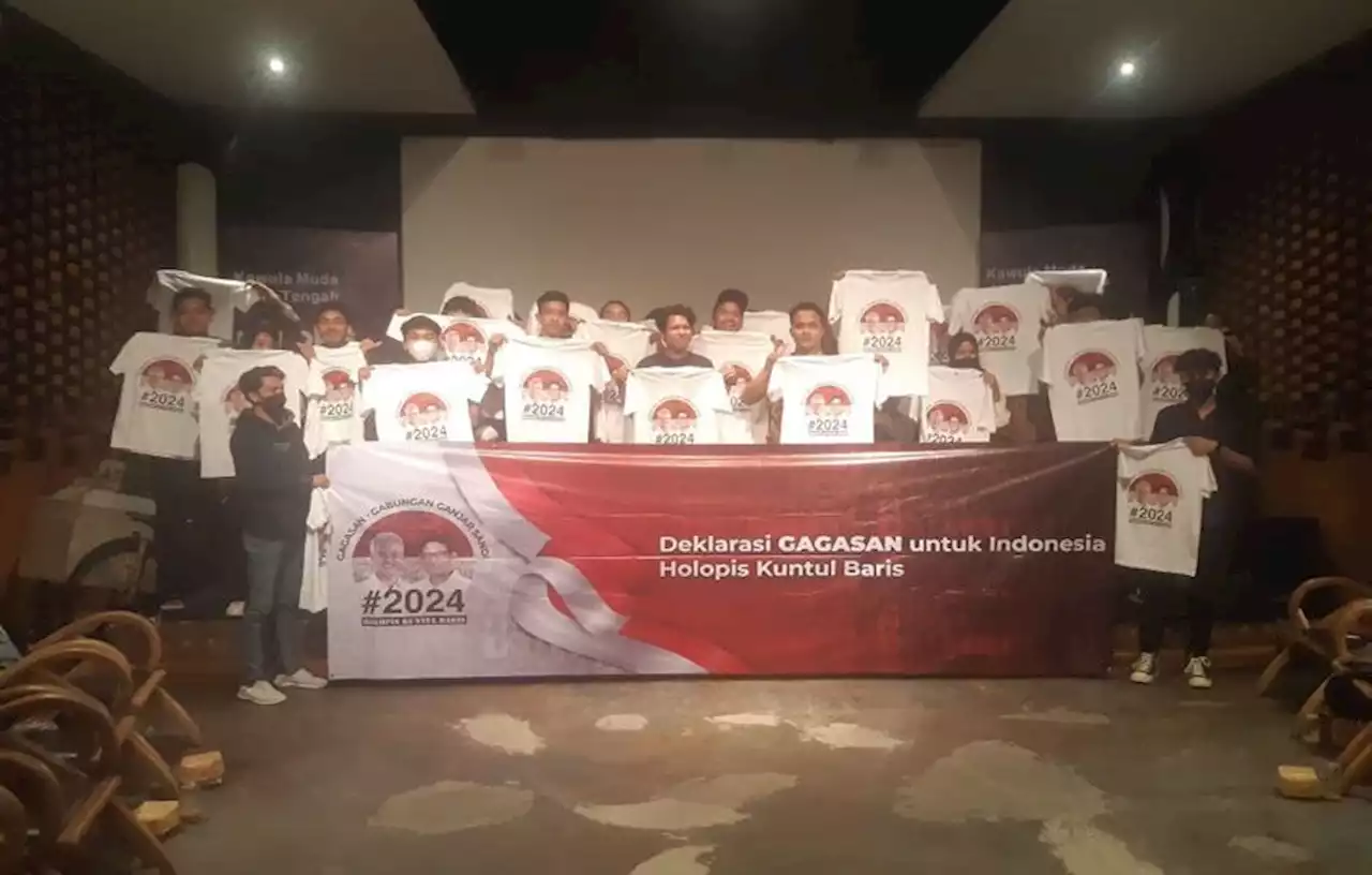 40 Kawula Muda Jateng Deklarasi Dukung Duet Ganjar-Sandi Bertajuk GAGASAN