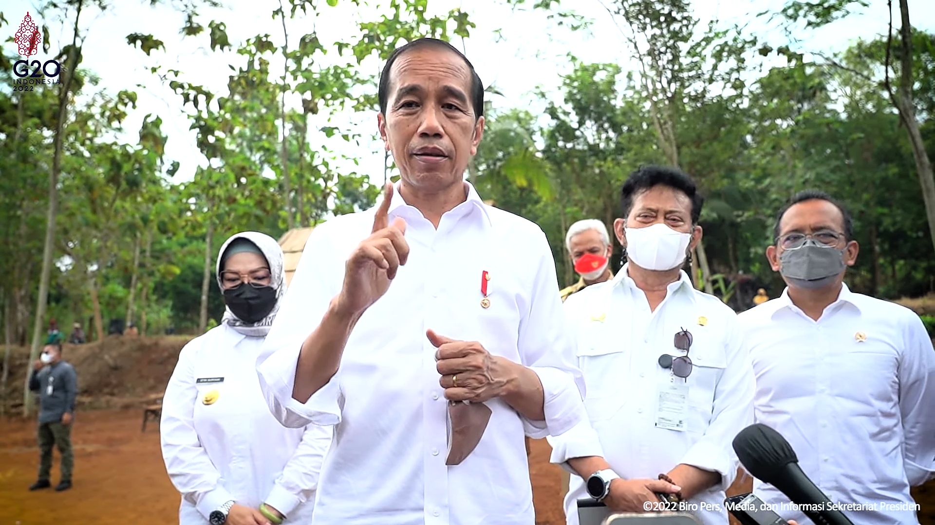 Jokowi: 800 Juta Orang Terancam Kurang Pangan dan Kelaparan Akut