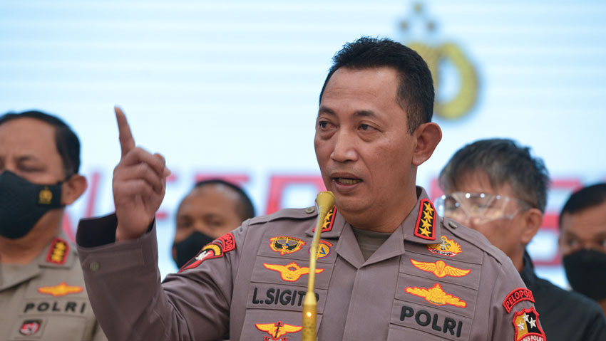 Pesan Kapolri ke Seluruh Jajaran Polri: Yang Tak Sanggup Angkat Tangan
