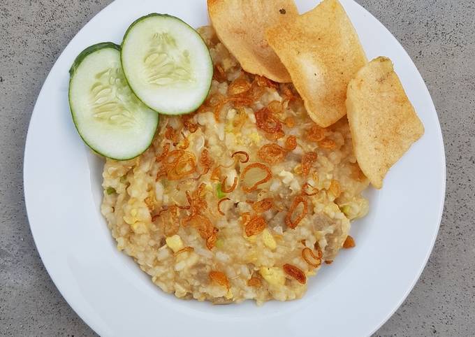 Resep Bubur Goreng untuk Menu Sarapan