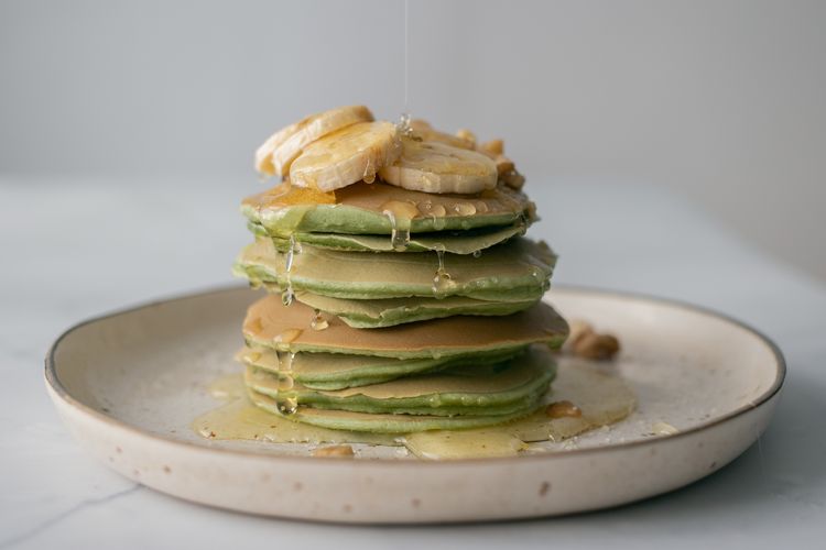 Resep Pancake Pandan Vla Kelapa, untuk Sarapan Bersama Keluarga