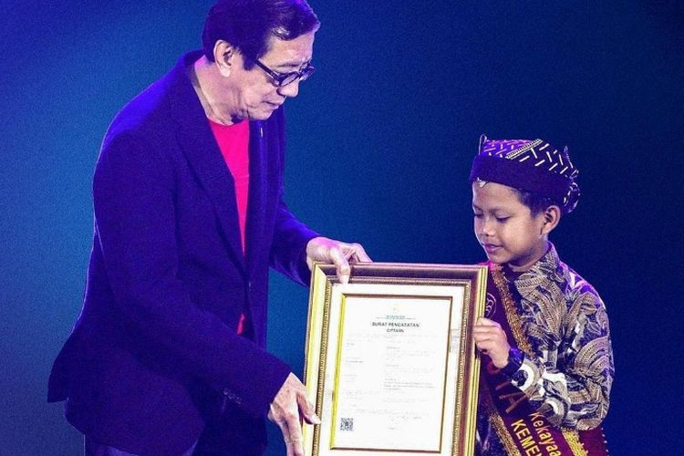 ‘Ojo Dibandingke’ Dapat HAKI, Farel Prayoga Jadi Duta Kekayaan Intelektual Pelajar Bidang Seni dan Budaya