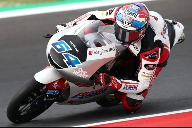 Mario Aji Kecelakaan Parah di Moto3 San Marino 2022