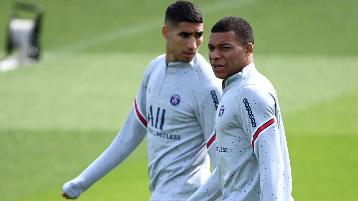 Mbappe Ngamuk, Sebut Achraf Hakimi Kurang Penuhi Standar