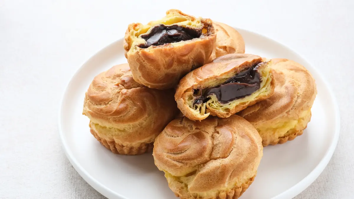 Resep Kue Sus ala Jepang Isi Krim Cokelat
