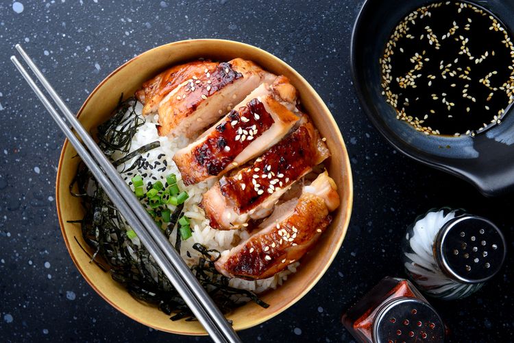 Resep Rice Bowl Chicken Teriyaki