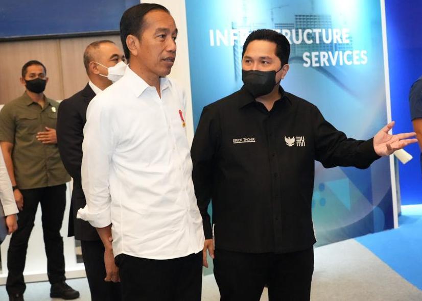 Jokowi Sebut Kandidat Capres-Cawapres Harus Paham Ekonomi, Kode Dukung Erick Thohir?